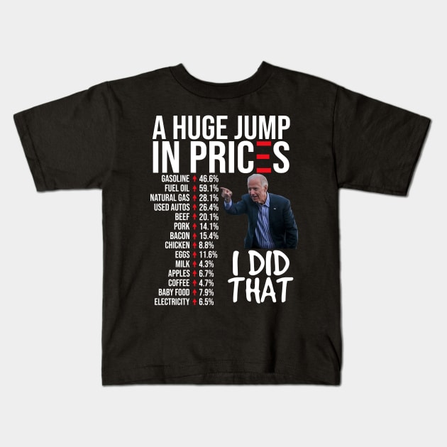 Huge Jump in Price Kids T-Shirt by Rosiengo